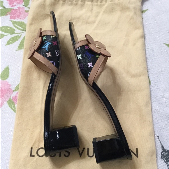 Louis Vuitton/murakami sandals - Picture 3 of 9